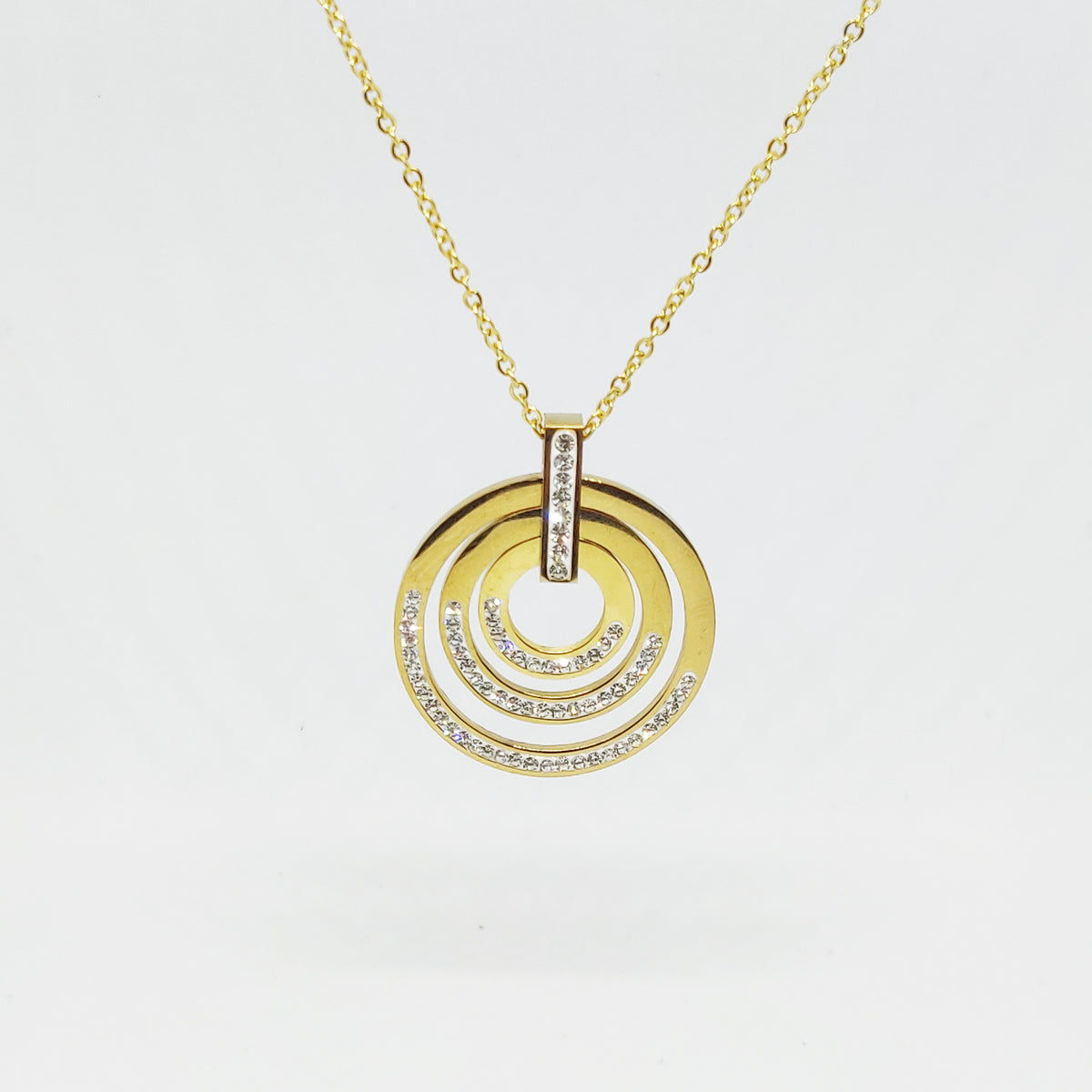 Collier Triple Cercle Luxe