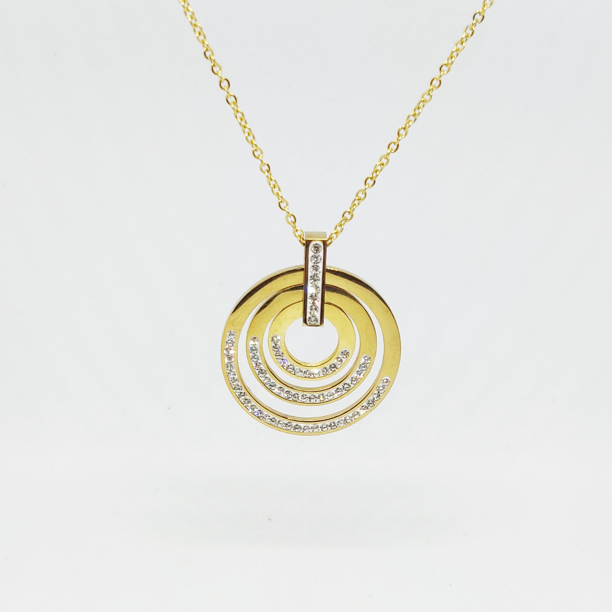 Collier Triple Cercle Luxe