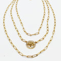 Collier Triple Chaînes Eden Luxe