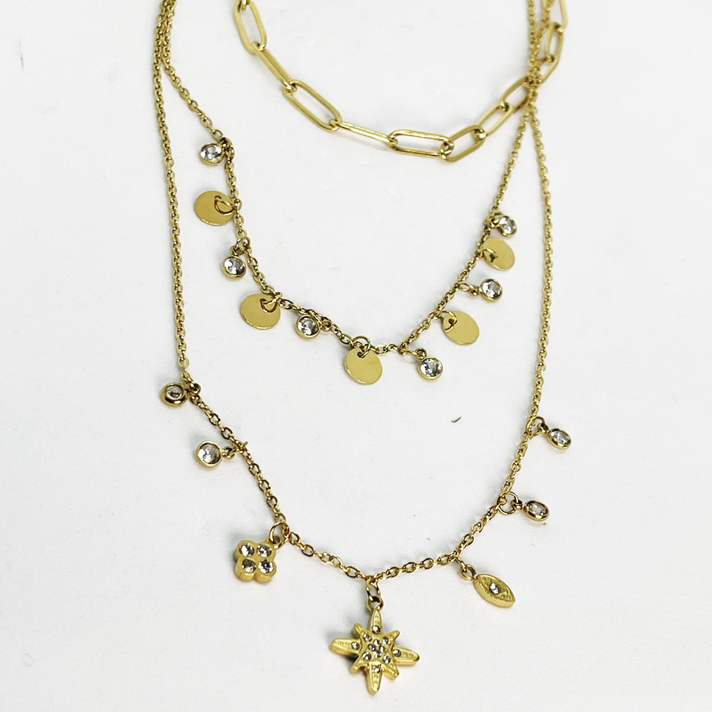 Collier Triple Incroyable