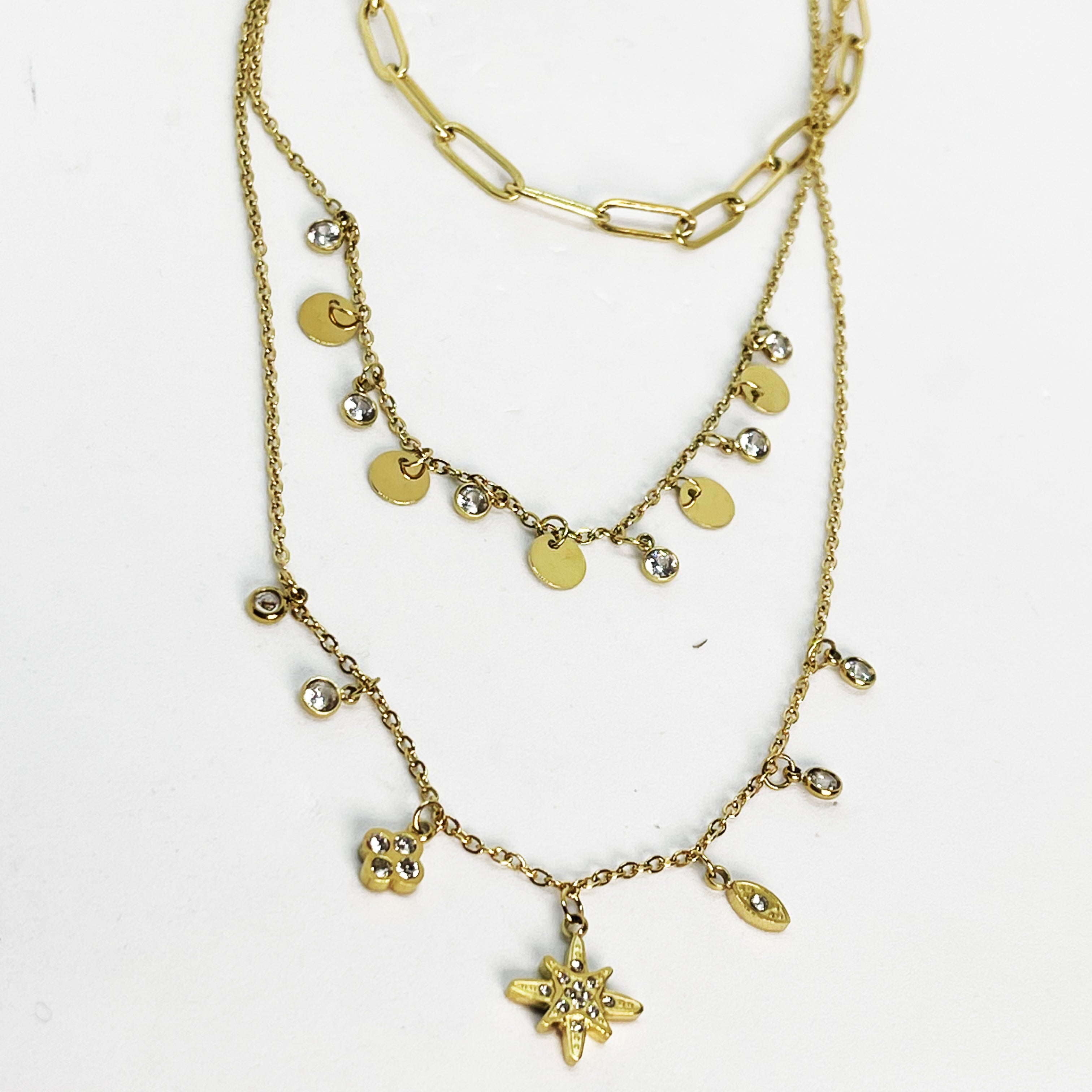 Collier Triple Incroyable