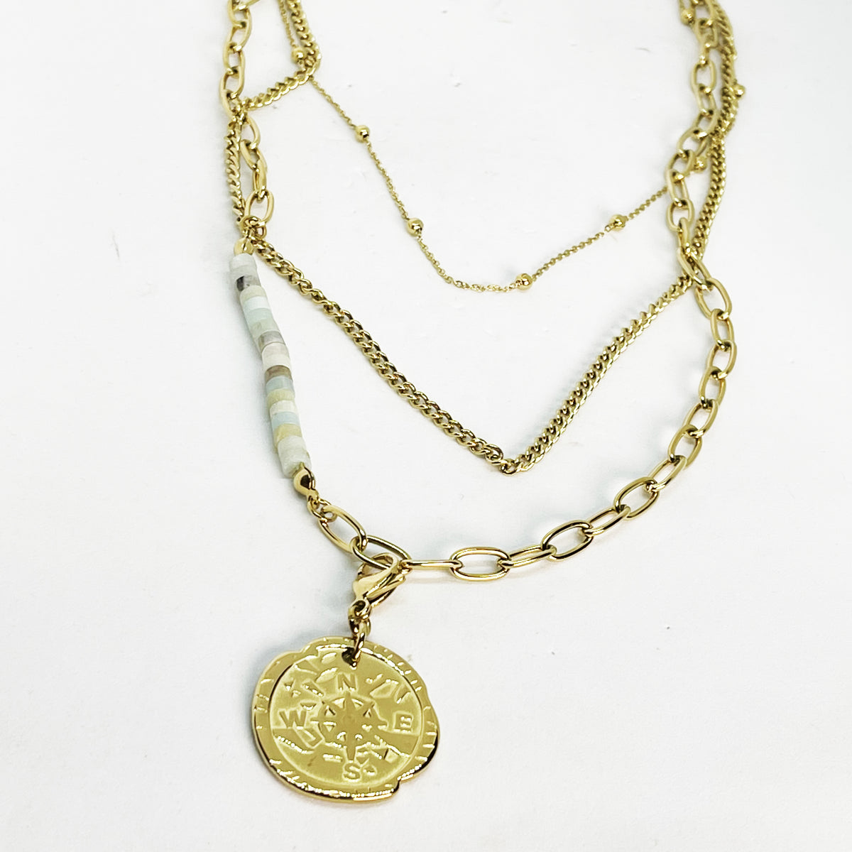 Collier Triple Points Cardinaux