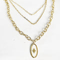 Collier Triple Rose Des Vents