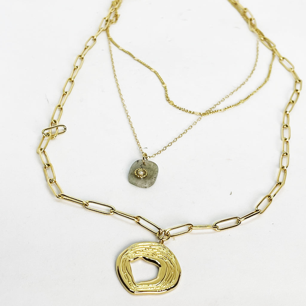 Collier Triple Somptueux
