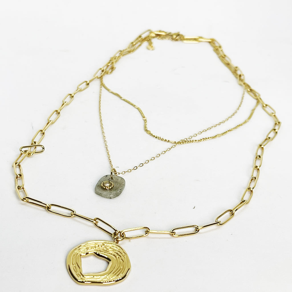 Collier Triple Somptueux