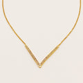 Collier V Luxe Simple