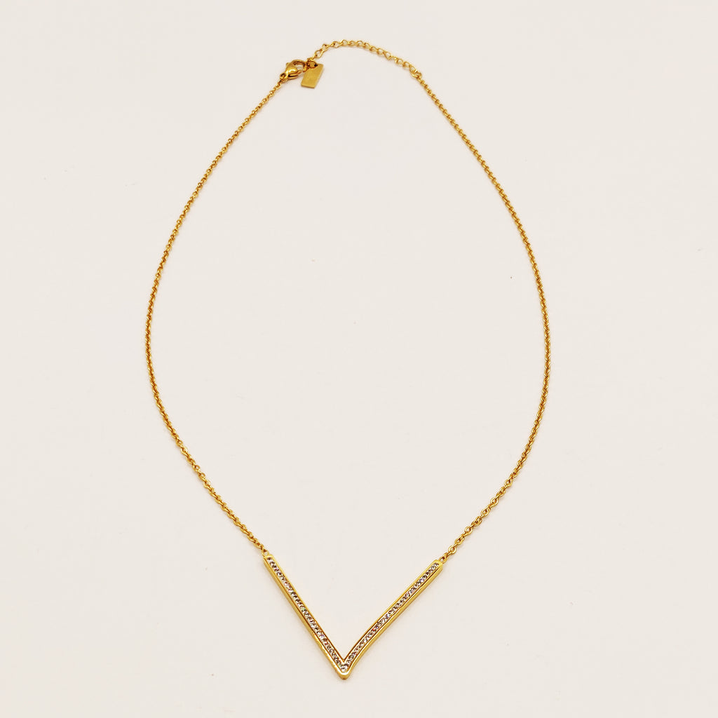 Collier V Luxe Simple