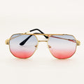 Lunettes de Soleil CV2319 Bleues et Roses