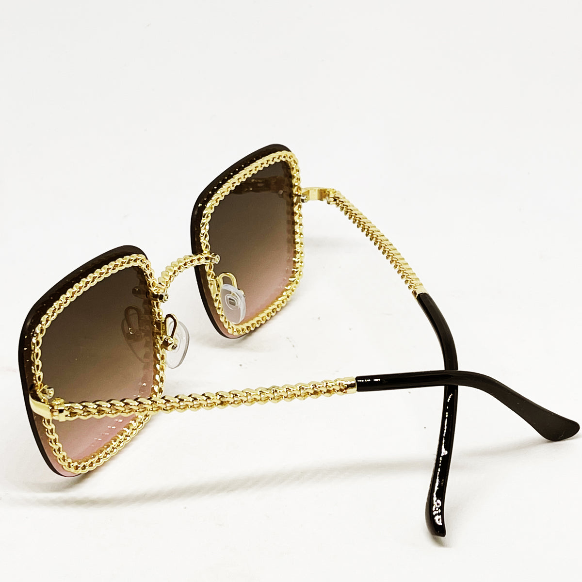 Lunettes de Soleil CV2516 Kaki et Roses