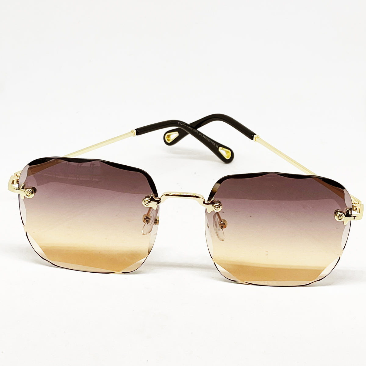 Lunettes de Soleil CV2557 Grises et Moutardes