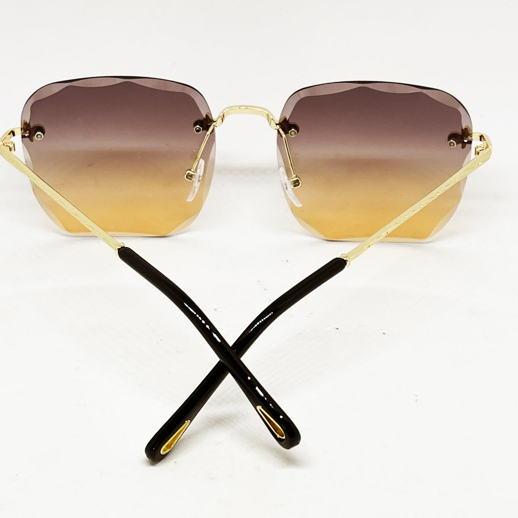 Lunettes de Soleil CV2557 Grises et Moutardes