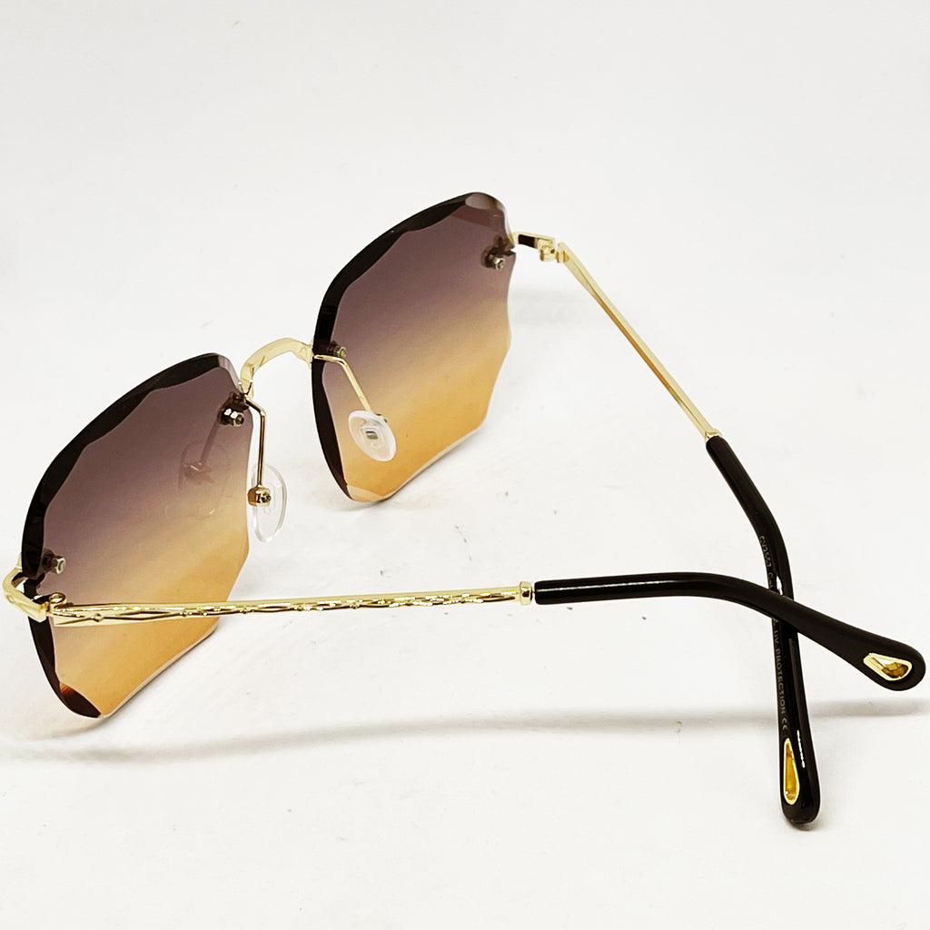 Lunettes de Soleil CV2557 Grises et Moutardes