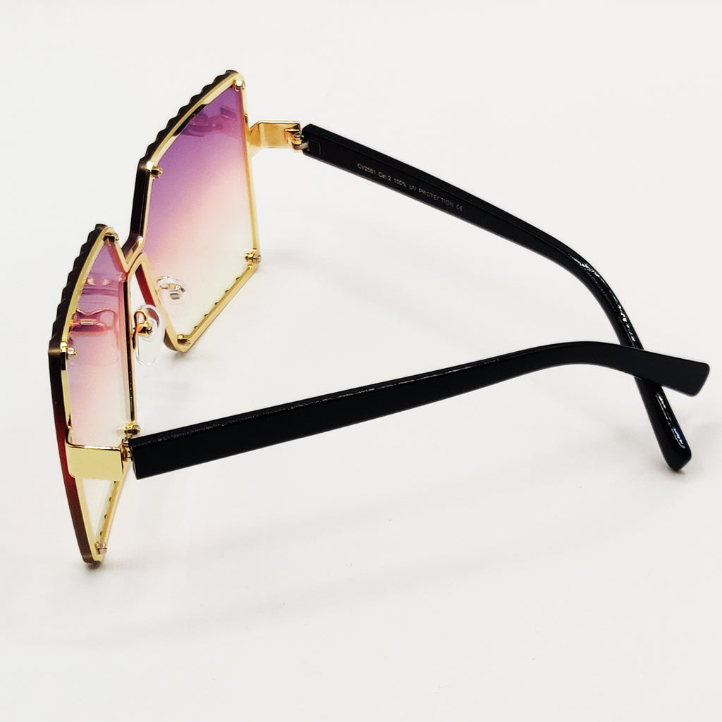 Lunettes de Soleil CV2591 Violettes