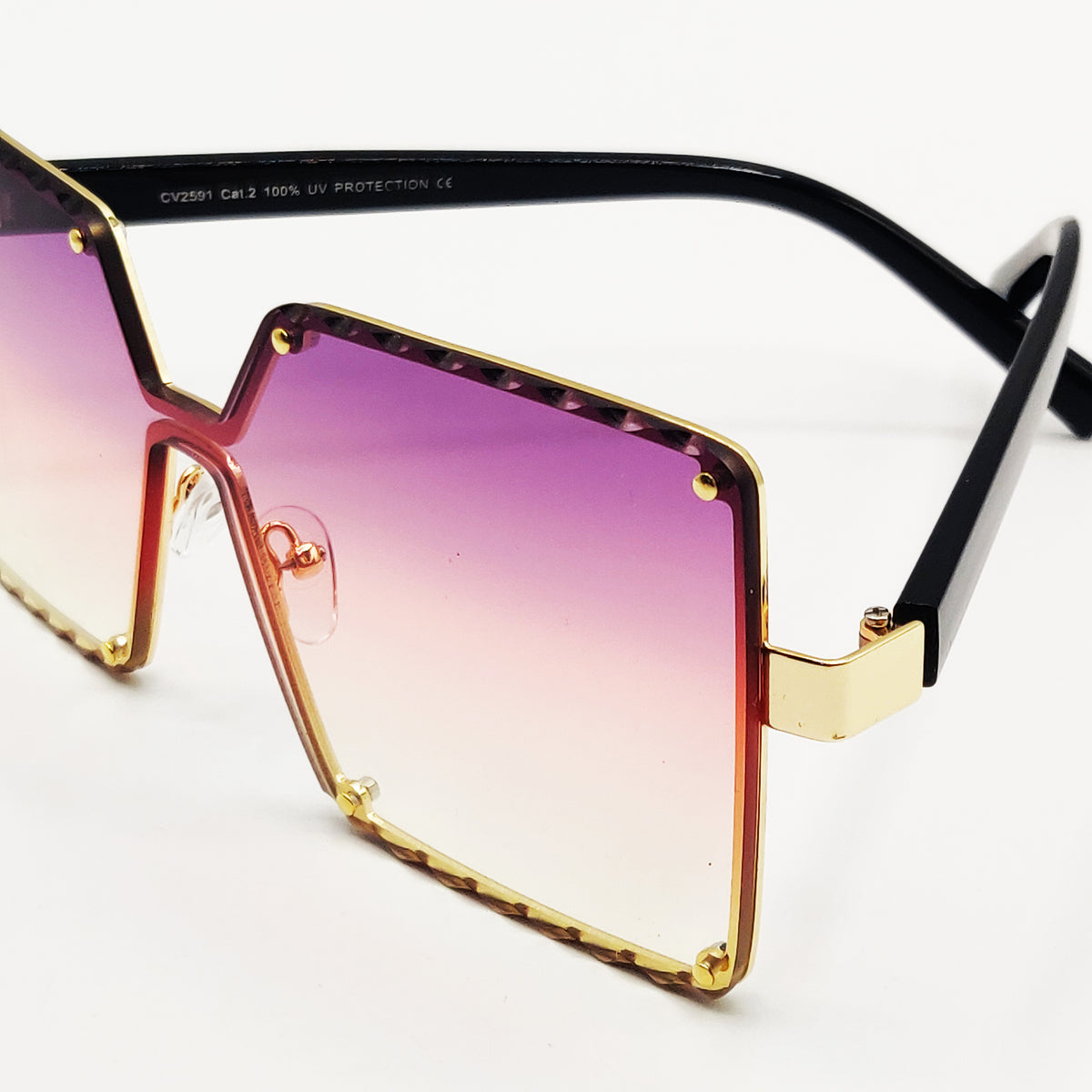 Lunettes de Soleil CV2591 Violettes