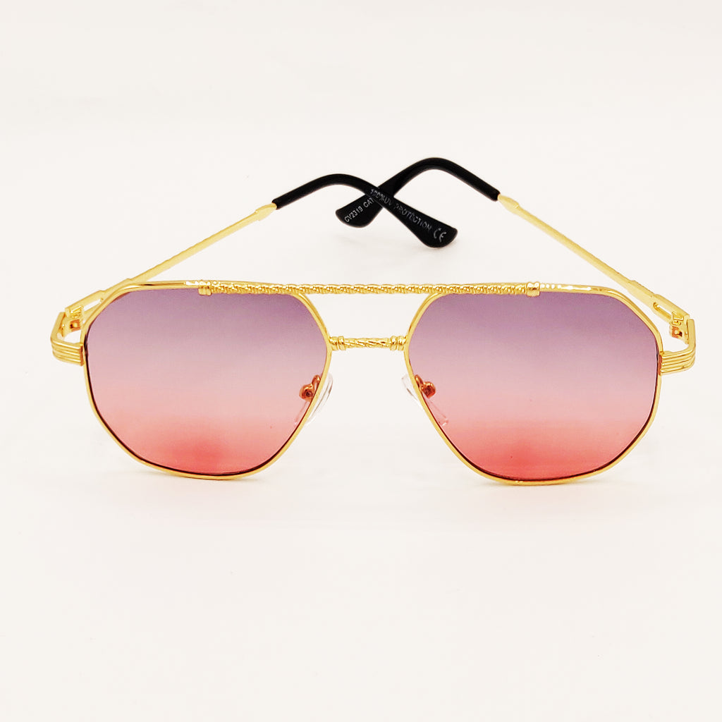 Lunettes de Soleil CV2319 Roses et Grises