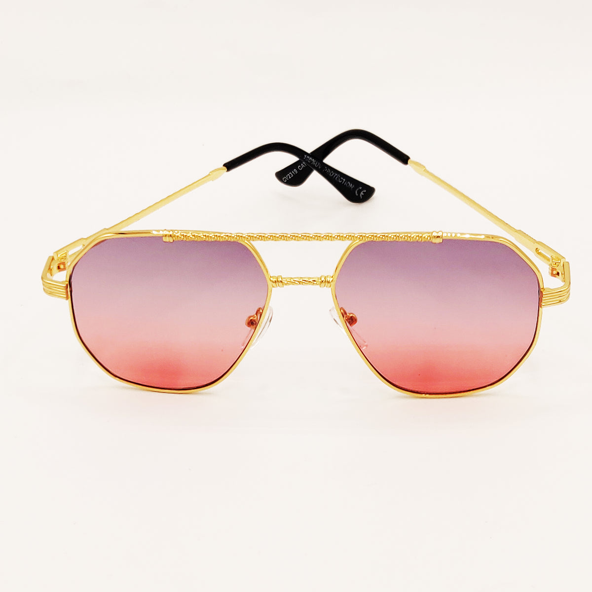 Lunettes de Soleil CV2319 Roses et Grises