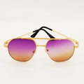 Lunettes de Soleil CV2319 Violettes et Moutardes