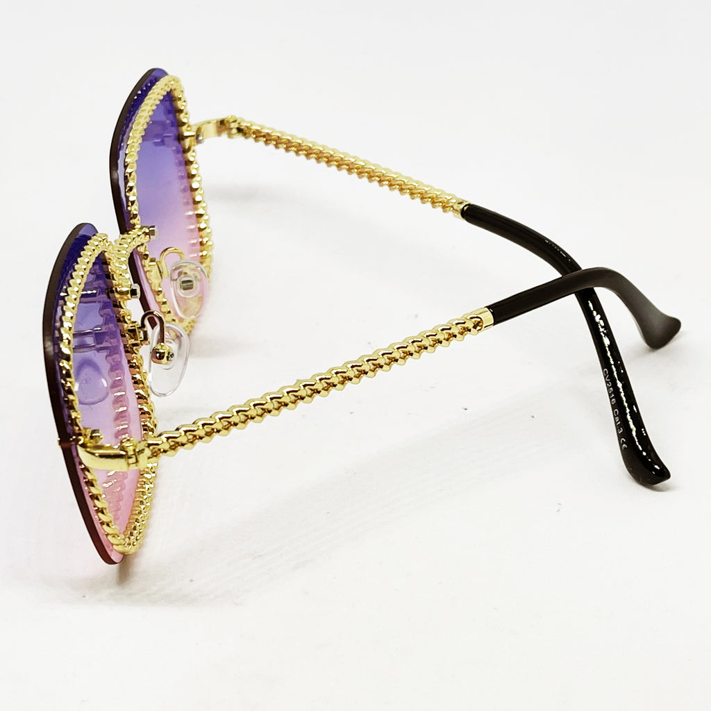 Lunettes de Soleil CV2516 Violettes