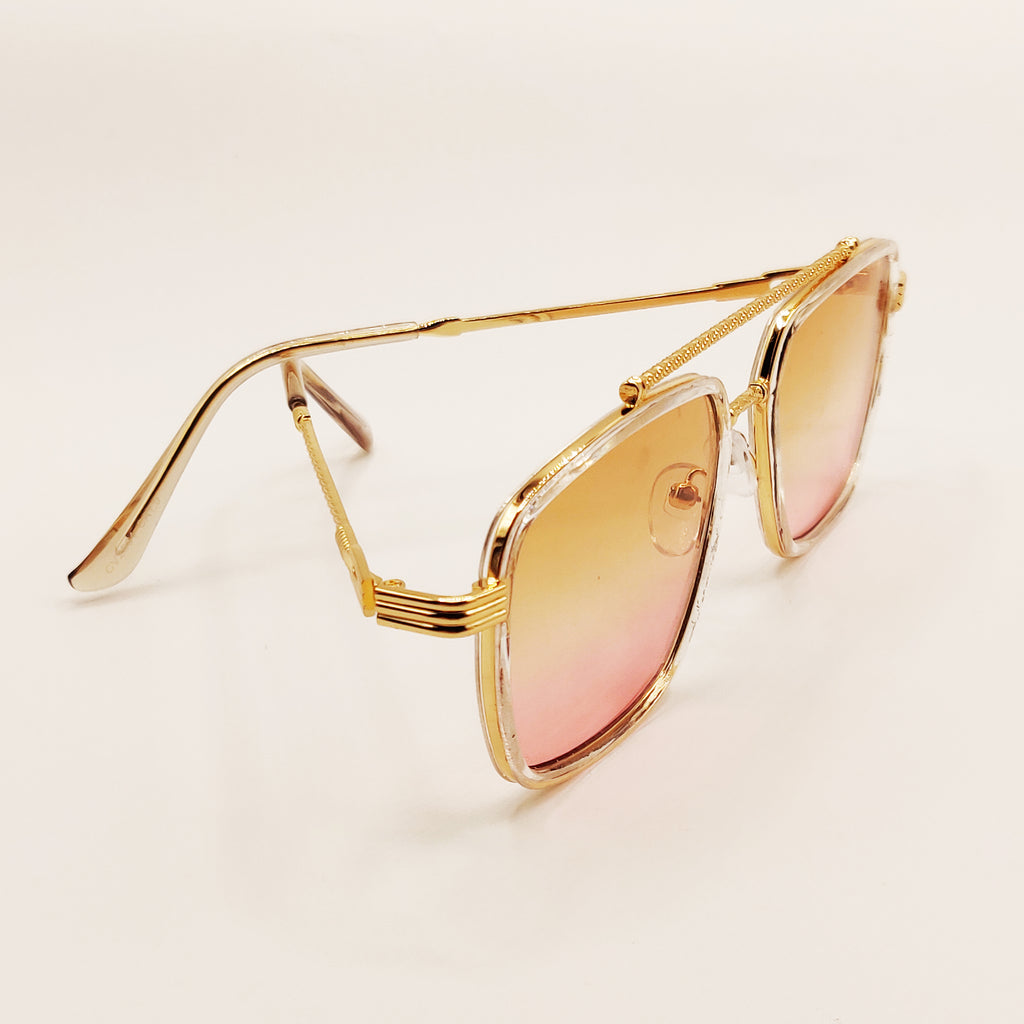 Lunettes de Soleil CV2551 Moutardes et Roses