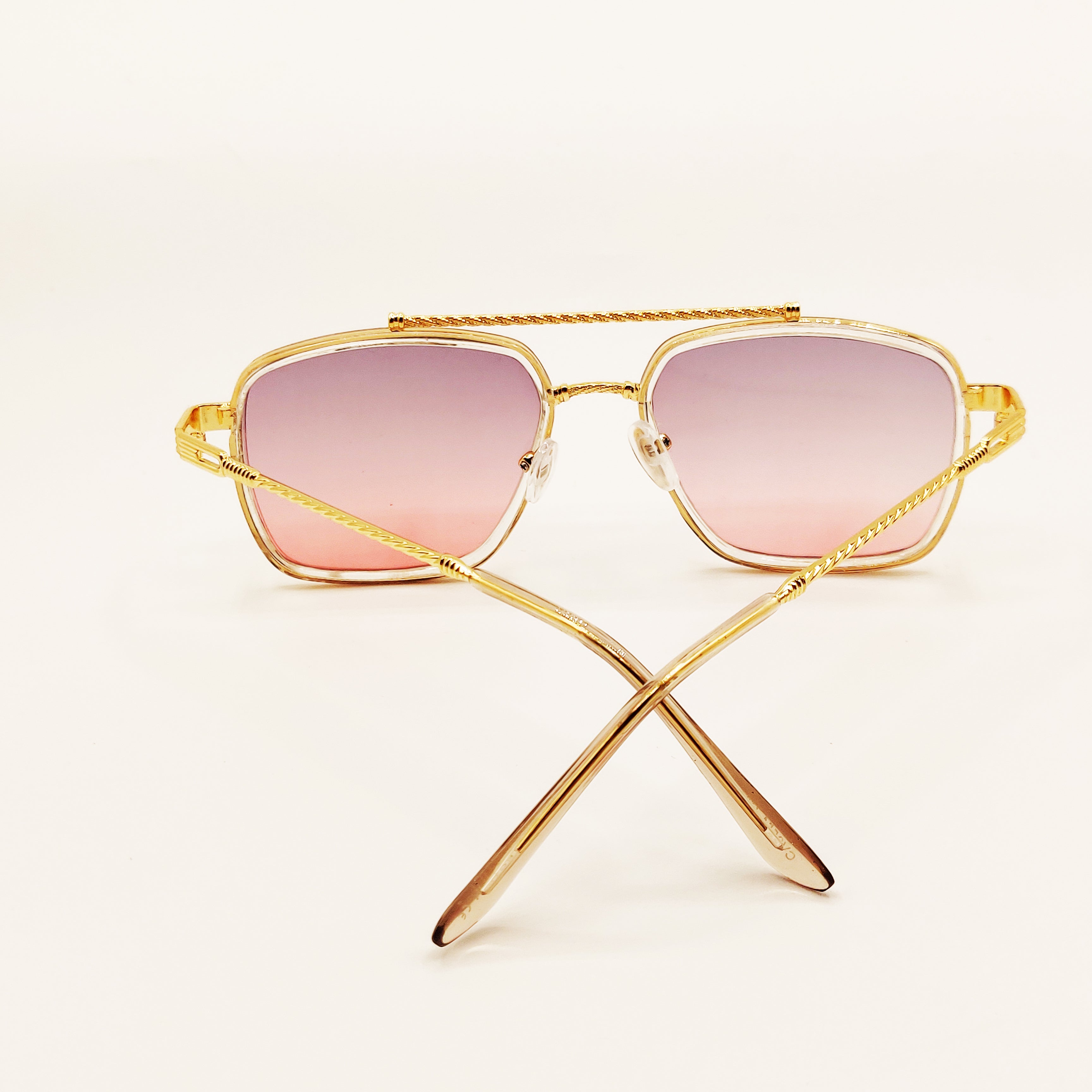 Lunettes de Soleil CV2551 Roses et Bleu-Gris