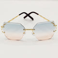 Lunettes de Soleil CV2596 Vertes et Oranges