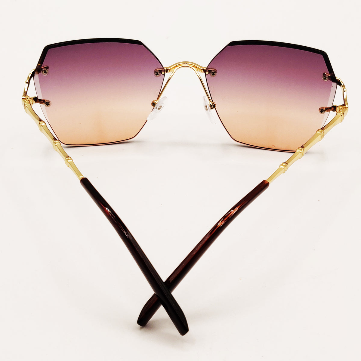 Lunettes de Soleil CV2596 Violettes et Oranges