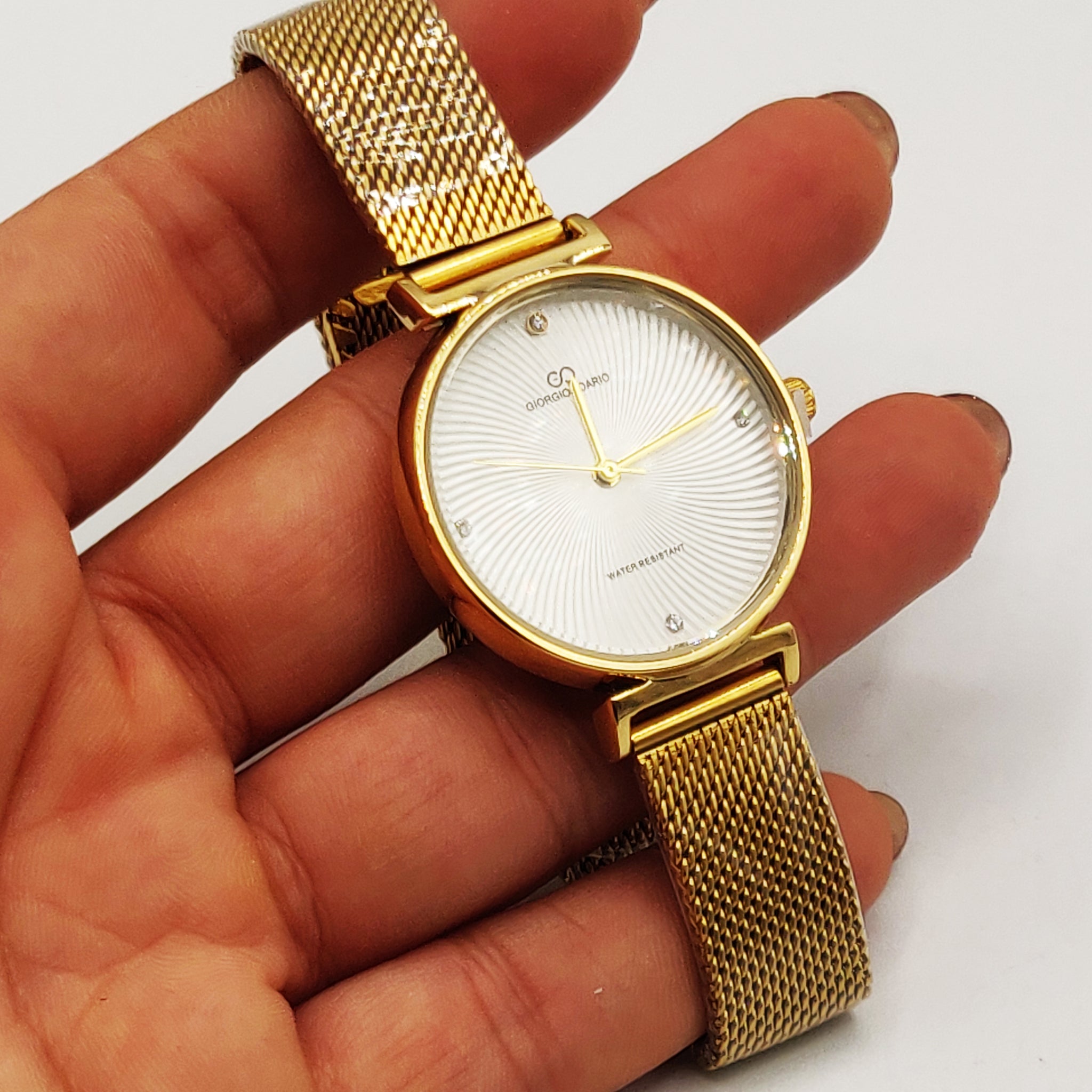 Montre Giorgio & Dario EU6337 Fond Blanc