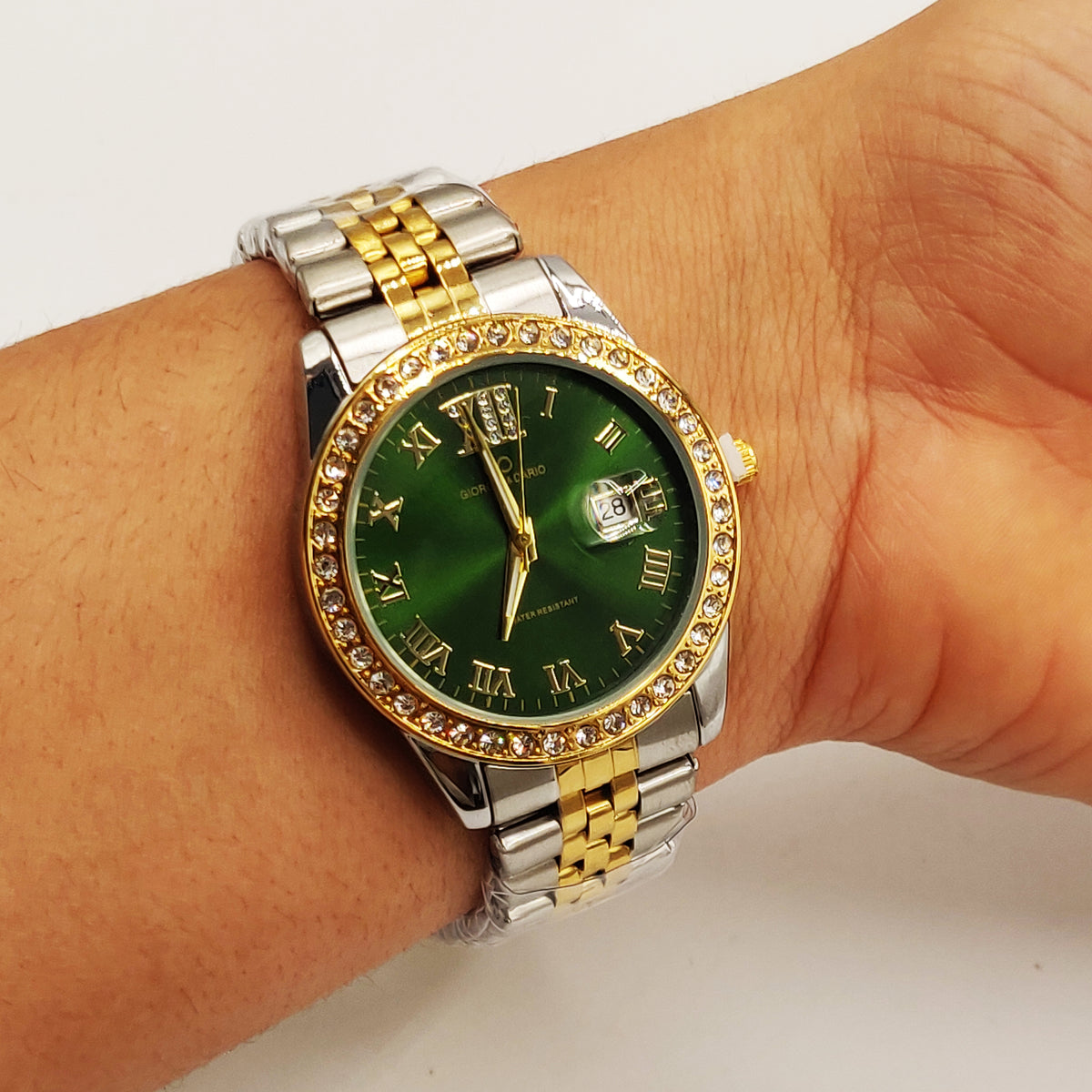 Montre Giorgio & Dario EU4070 Fond Vert