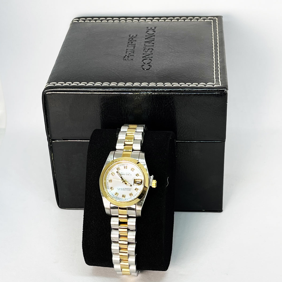Montre Philippe Constance PH82005S Fond Blanc Nacré