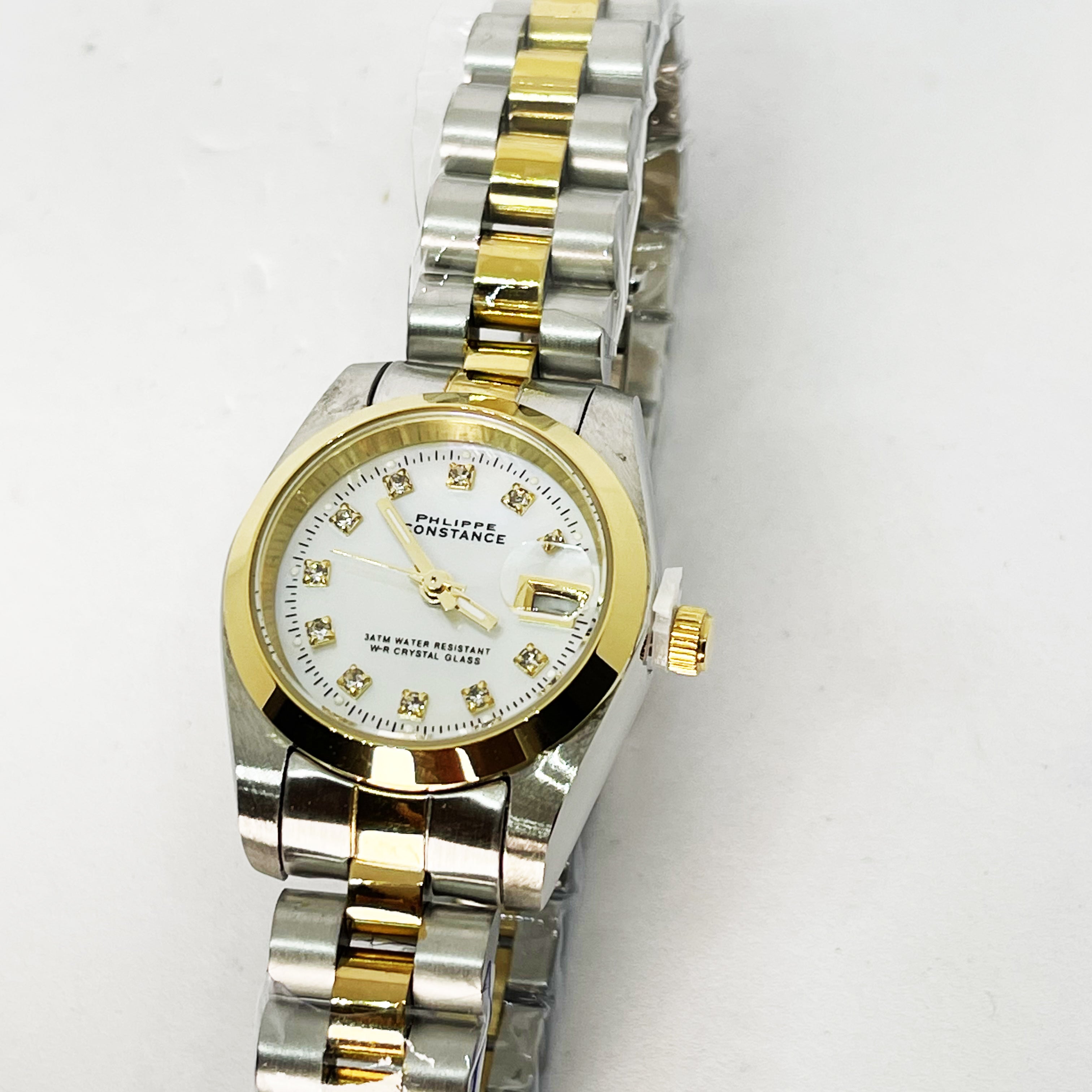 Montre Philippe Constance PH82005S Fond Blanc Nacré