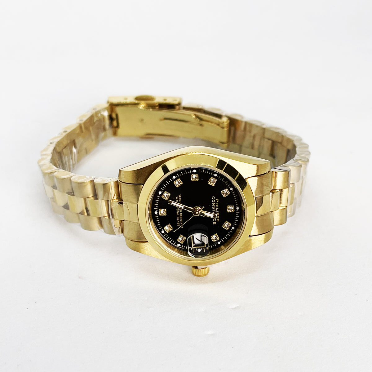 Montre Philippe Constance PH82005S Doré Fond Noir